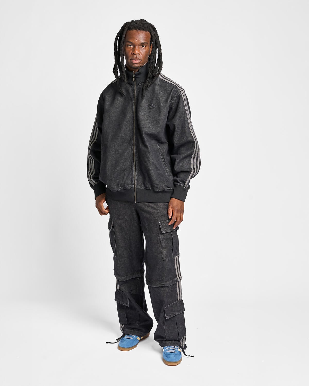 adidas Originals Denim Firebird Track Top | KD1516 | AFEW STORE